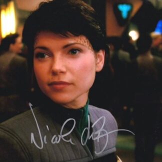 Nicole de Boer autographed photo