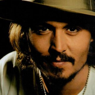 Johny Depp signed 10" x 8" photo - with COA