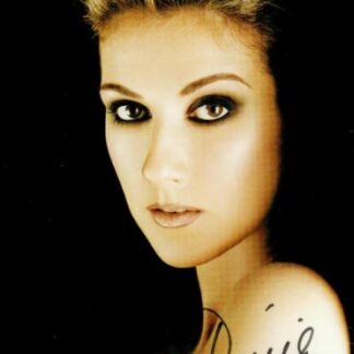 Celine Dion – Signed 8″ x 6″ Photo with COA