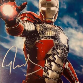 Robert Downey Jr. as Ironman signed 10" x 8" photo - with COA