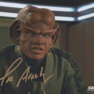 Lee Arenberg as Ferengi in Star Trek signed photo 10" x 8" - with COA
