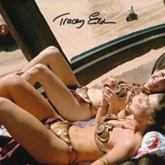 Star Wars: Tracey Eddon Leia Stunt Double 10" x 8" autographed photo - with COA