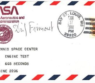NASA FDC (First Day Cover) 17 June 1988 – Signed by Dirk Frimout with COA