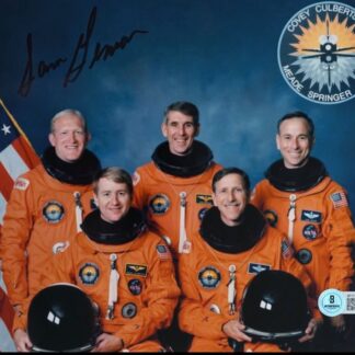 Sam Gemar – Signed 10" x 8" STS-38 Space Shuttle Crew Photo with Beckett COA