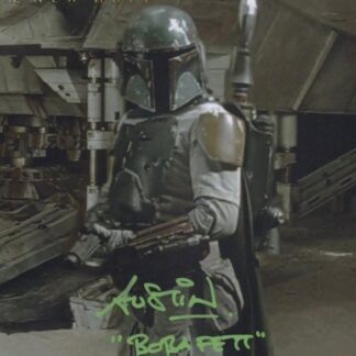 Star Wars: Mark Austin as Boba Fett 10" x 8" autographed photo - with COA