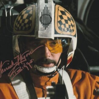 Star Wars IV A New Hope: Garrick Hagon as Biggs Darklighter 10" x 8" autographed photo - with COA