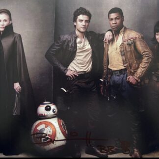 Star Wars VIII: The Last Jedi BB-8 puppeteer Brian Herring 10" x 8" autographed photo