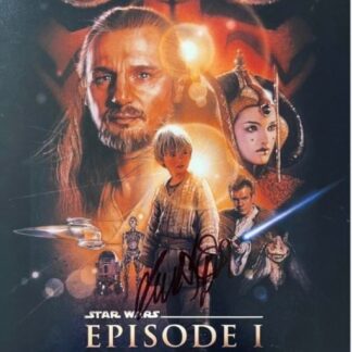 Samuel L. Jackson as Mace Windu in Star Wars: Episode I - Signed oversized photo / mini poster 14" x 11" with COA