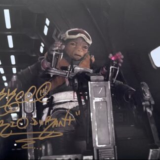 Star Wars Solo: Katty Cartwheel as Rio Durant 10" x 8" autographed photo