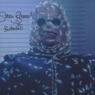 Simon Bamford as Butterball Cenobite in the movie Hellraiser – signed 10" x 8" photo with COA