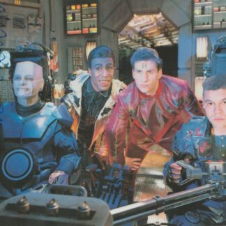 Robert Llewellyn as Kryten in the series Red Dwarf – signed 7" x 5" photo with COA