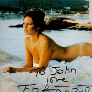 Brigitte Bardot risque 10" x 8" autographed photo