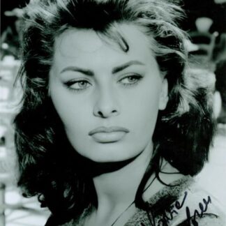 Sophia Loren – Signed 10" x 8" Photo with COA