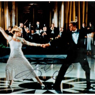 Kim Basinger as Domino Petachi in the movie Never Say Never Again – signed 10" x 8" photo with COA