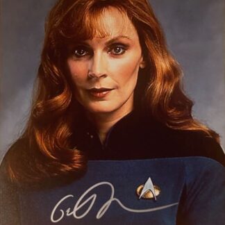 Gates McFadden as Dr. Beverly Crusher in Star Trek the Next Generation signed photo 10" x 8" - with COA