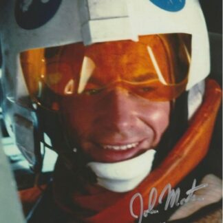 Star Wars V: John Morton as X-Wing pilot Dak autographed photo 10" x 8" - with COA