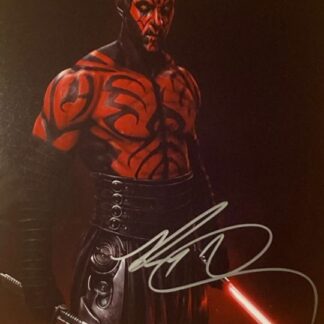 Ray Park as Darth Maul in Star Wars – Signed 10″x8″ Photo with COA