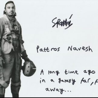 Star Wars: Sarvesh Pattni as Pattros Navesh photo 10" x 8" - with COA