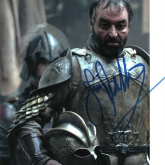 A Game of Thrones: Ian Beattie as Ser Meryn Trant - 10" x 8" autographed photo with PSA COA