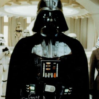 Star Wars: Dave Prowse as Darth Vader photo 10" x 8" - with COA