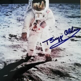 Buzz Aldrin autographed photo