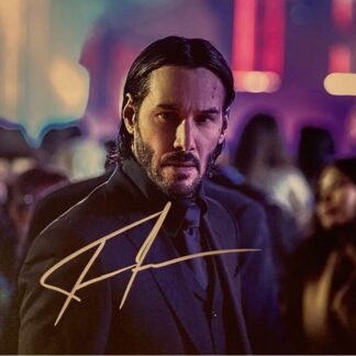 Keanu Reeves as John Wick - signed photo 10" x 8" with COA