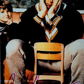 Arnold Schwarzenegger in Kindergarten Cop - signed photo 12" x 8" with COA