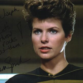 Dana Sparks as Ensign Williams in Star Trek: The Next Generation signed photo 10" x 8" - with COA