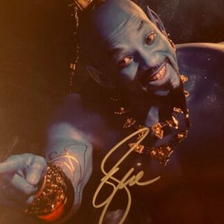 Will Smith as the Genie in Disney’s 2019 adaptation of "Aladdin" - signed 10" x 8" photo with COA