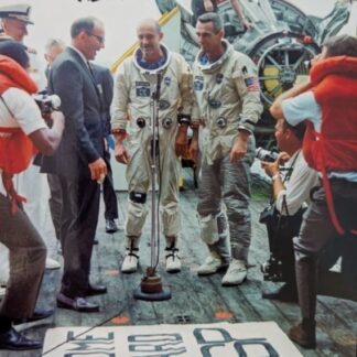 John Stonesifer NASA’s legendary recovery expert – 4" x 5,5" Signed NASA Recovery Photo