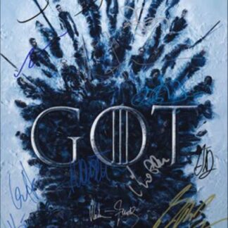 Game of Thrones Multi Signed Poster