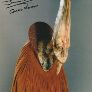 Star Wars: Jerome Blake as Graxol Kelvyy autographed photo 10" x 8"