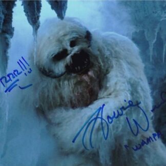 Star Wars V: Howie Weed as Wampa autographed photo 10" x 8" - with COA