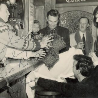 Adam West & Roger Moore – Dual Appearance Photo (Signed & dedicated by Adam West) – 8" x 5" with COA