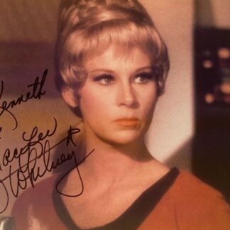 Grace Lee Whitney as Yeoman Janice Rand in Star Trek: The Original Series signed photo 10" x 8" - with COA
