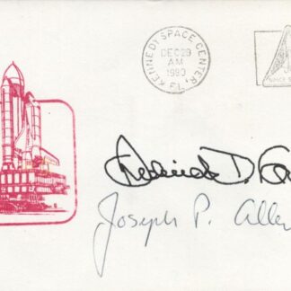Joseph P. Allen – Signed Space Shuttle First Day Cover with COA