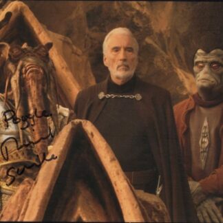 Star Wars: Richard Stride autographed photo 10" x 8" - with COA