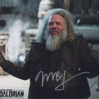 Mark Boone Junior as Ranzar Malk in The Mandalorian – signed 10" x 8" photo with COA