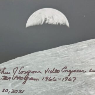 Arthur Cosgrove Kodak Engineer – Signed 4″ x 5.5″ Photo taken with the camera he helped to develop