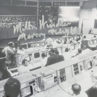 Milton Windler - NASA Flight Director vintage signed 4″ x 6″ Photo from Apollo Mission Control