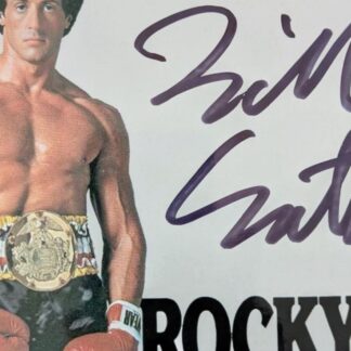 Bill Conti composer of the Rocky Theme - signed 6" x 4" photo