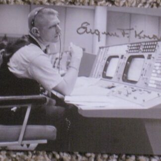Eugene Kranz NASA flight director – Signed 5″x4″ Photo