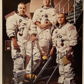 Astronaut Frank Borman – 8" x 10" Signed NASA Apollo 8 Crew Photo with COA