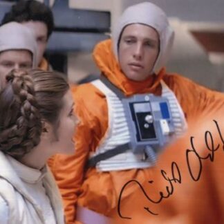 Star Wars V: Richard Oldfield as rebel pilot Derek "Hobbie "Klivian autographed photo 10" x 8" - with COA