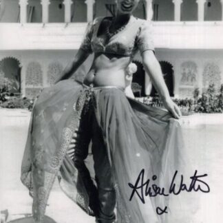 Alison Worth autographed photo 10" x 8"