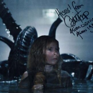 Carl Toop as Alien Warrior in the movie Aliens – signed 10" x 8" photo with COA