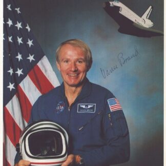 Astronaut Vance D. Brand – 8" x 10" Signed NASA Portrait Photo (Later Career) with COAAstronaut Vance D. Brand – 8" x 10" Signed NASA Portrait Photo (Later Career) with COA