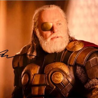 Anthony Hopkins as Odin in the movie Thor 10" x 8" autographed photo - with COA