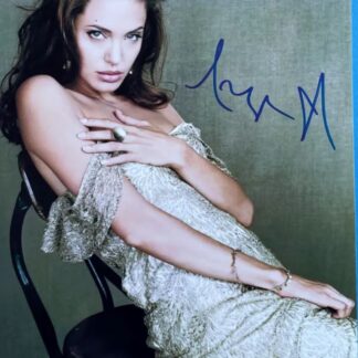 Angelina Jolie – Signed 12" x 8" Photo with COA