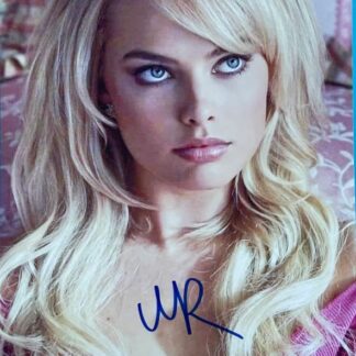 Margot Robbie in Barbia - signed photo 10" x 8" with COA